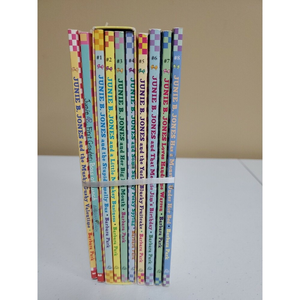 Junie B. Jones by Barbara Park Lot Of 10 Children's Chapter Books Series PB